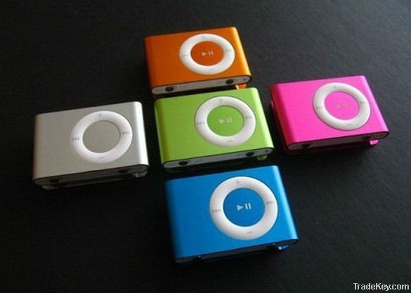 Metal clip mp3 player