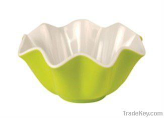 100% 100 Melamine Petal Bowl