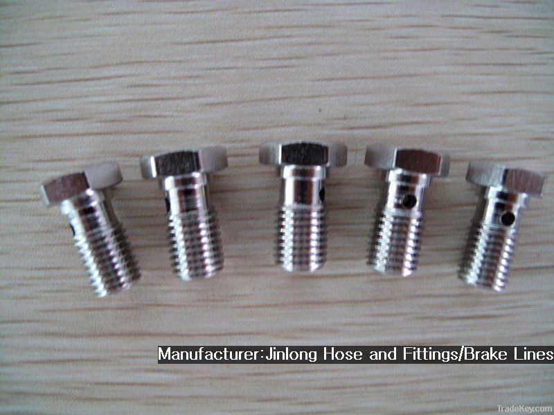 brake hose bolts &amp; nuts (fitting accessory)