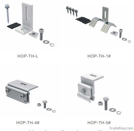 Tin roof mounting system