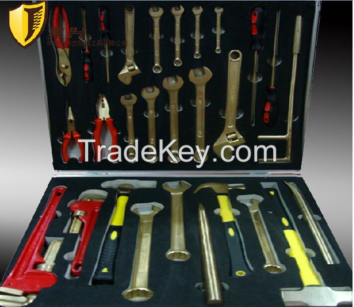 Non sparking Combination Tools Sets, Copper alloy Hand tools