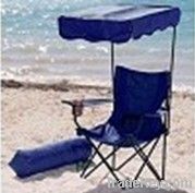 Beach chair with canopy/shade/Fishing chair/Folding beach chair