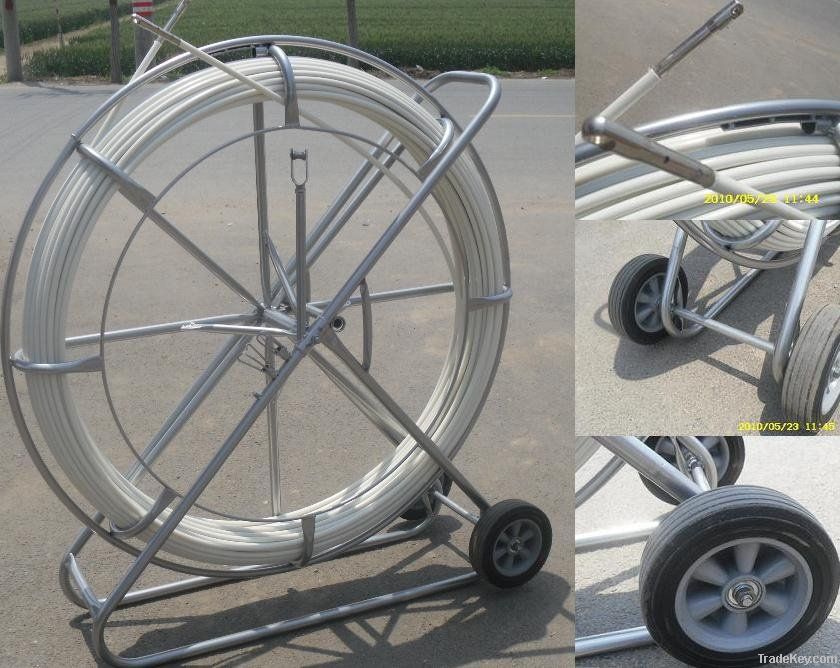 Fiberglass duct rodder