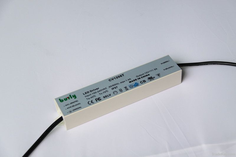 IP67 60W Waterproof LED Driver