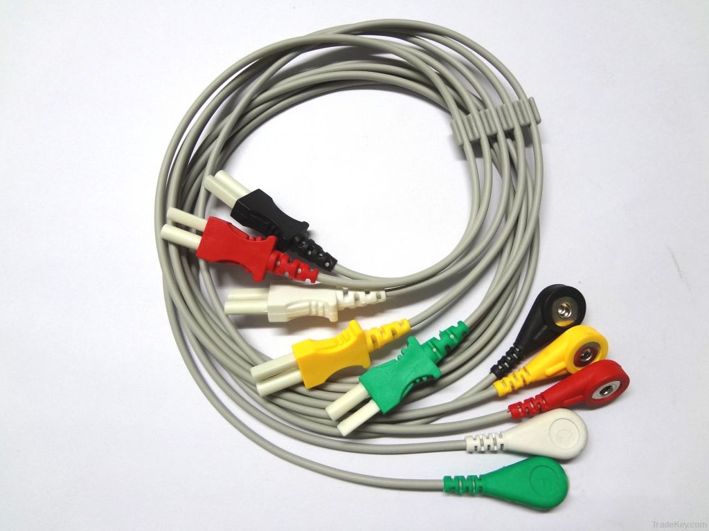 ECG cable and leadwires