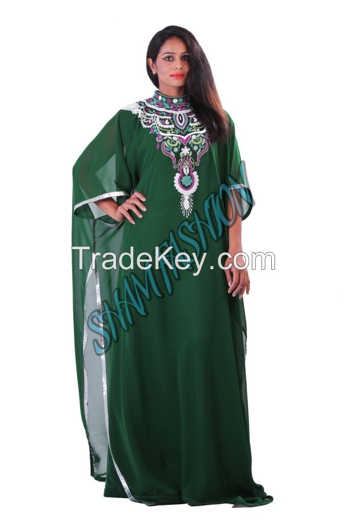 long kaftan abaya