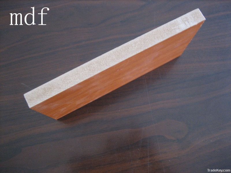 beech melamine mdf board/color code mdf board