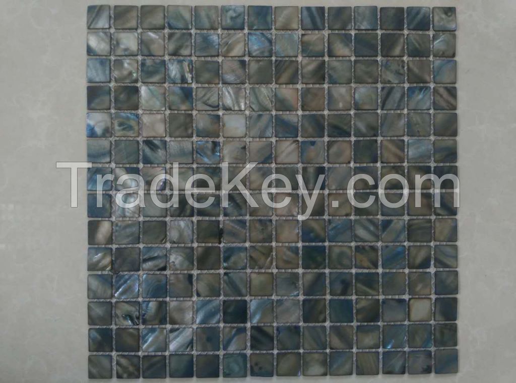 freshwater shell mosaics brown