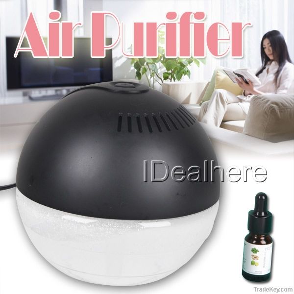 Ball Cool Mist Humidifier Air Quality Improver Diffuser+10ml Essential