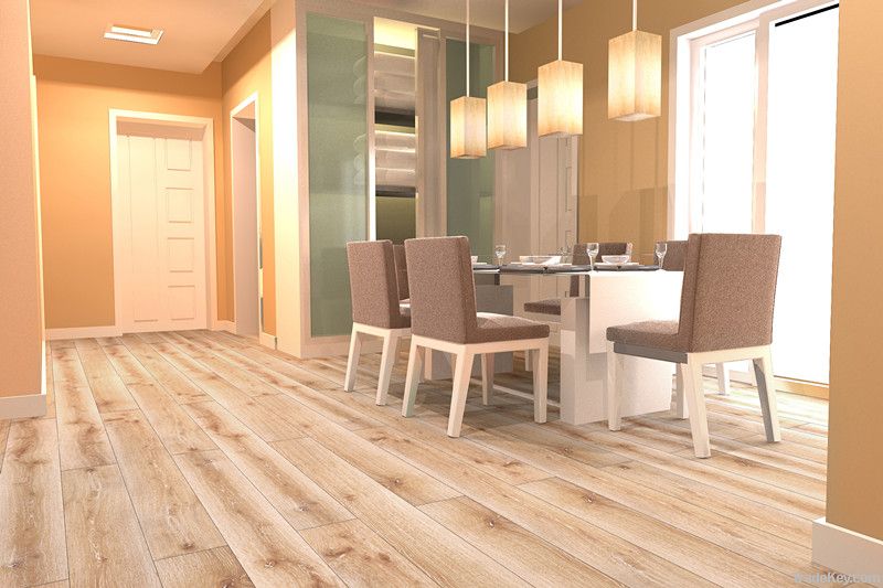 Brushed White Oiled European Oak Engineered Wood Flooring