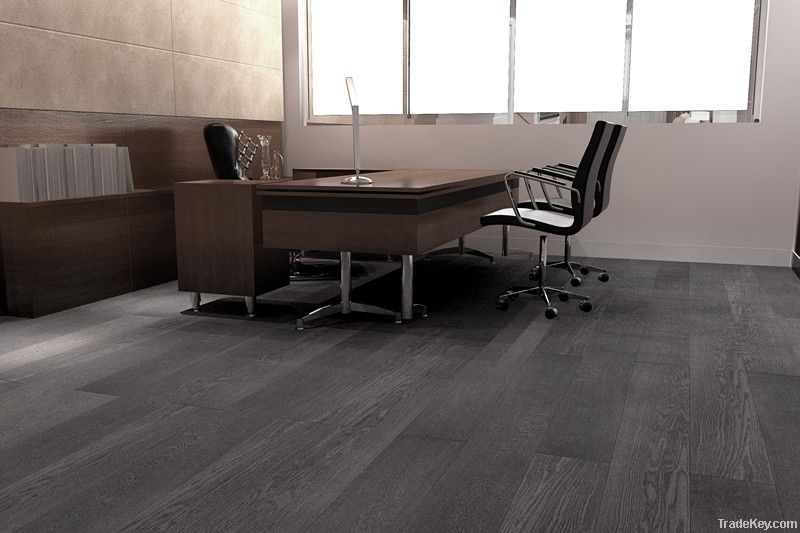 Carbonized Natural Oiled Deep Color European Oak Engineered Wood Floor