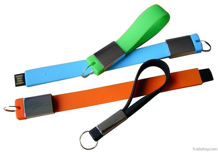 KM-185 Silicone Strap Pen Drive