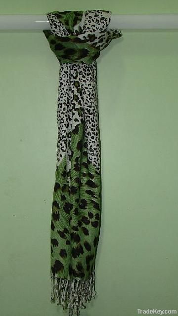 Animal Print Pashmina Scarves &amp; Stoles