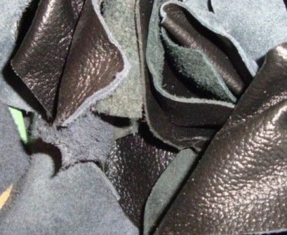 Leather scraps