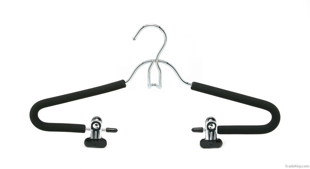 MHF004-1 Metal Foam suit hanger with clips