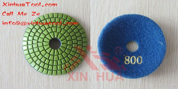 abrasive pad, polishing pad, diamond flexible polishing pad