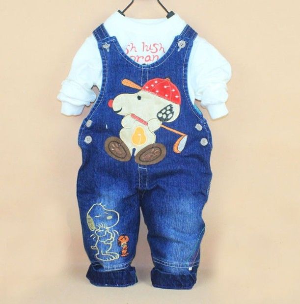 Cute Baby Overalls Jeans