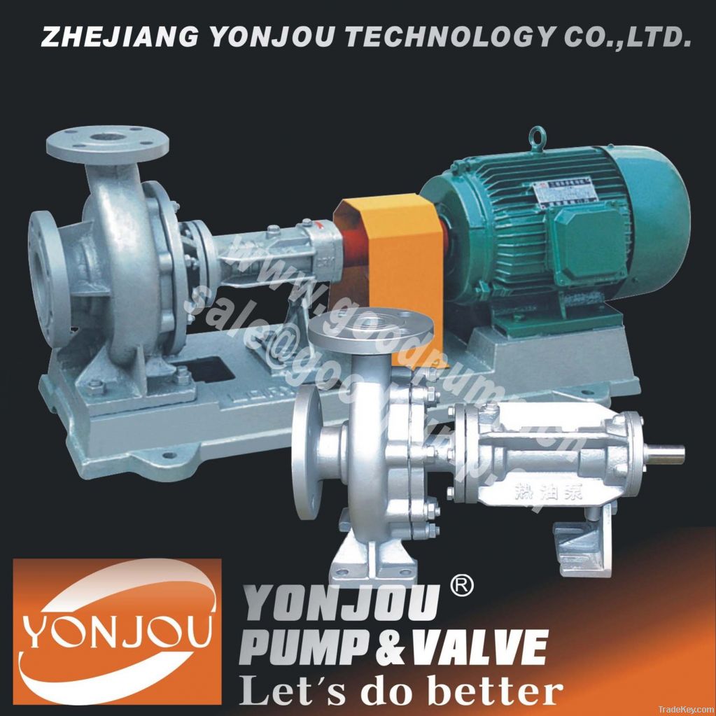 Thermal oil pump