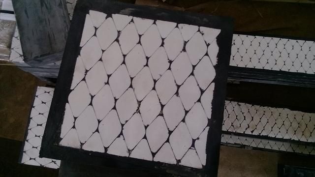 Ceramic Rubber Composite Wear Liner for chute