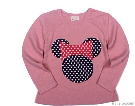 100%cotton knitted girl&Atilde;&cent;&iuml;&iquest;&frac12;&iuml;&iquest;&frac12;s T-shirt