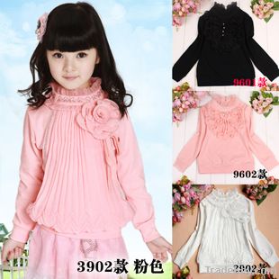 100% cotton knitted girls T-shirts