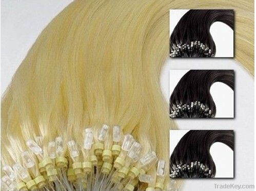 Micro ring hair extension for women