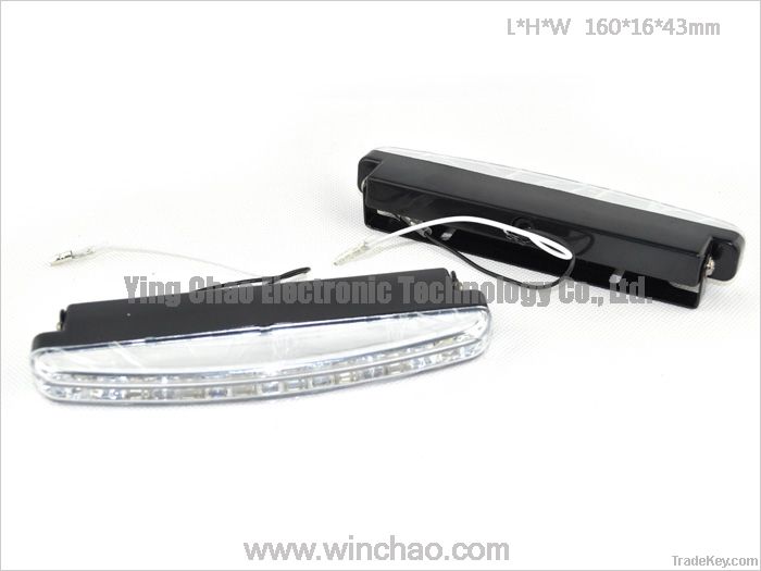 LED Daytime Running Light Super Bright DRLs 8 LED*0.2W/pc