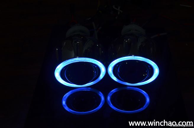 Car HID Projector Lens Car Angel eyes Projector Lens Kits