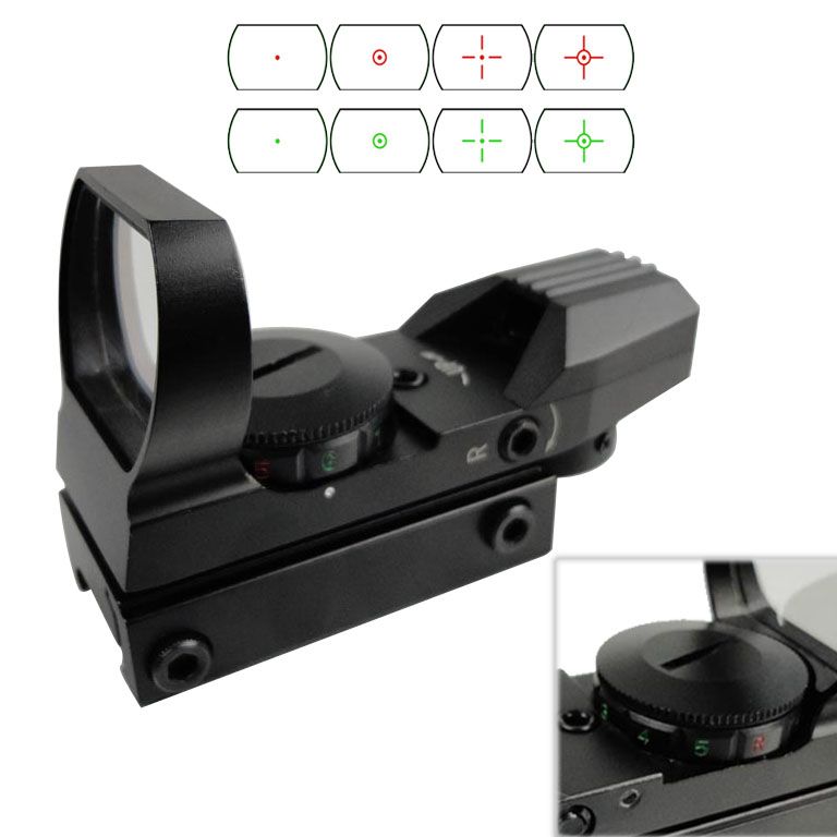 Electro Red and Green Dot Sight Scope for airsoft