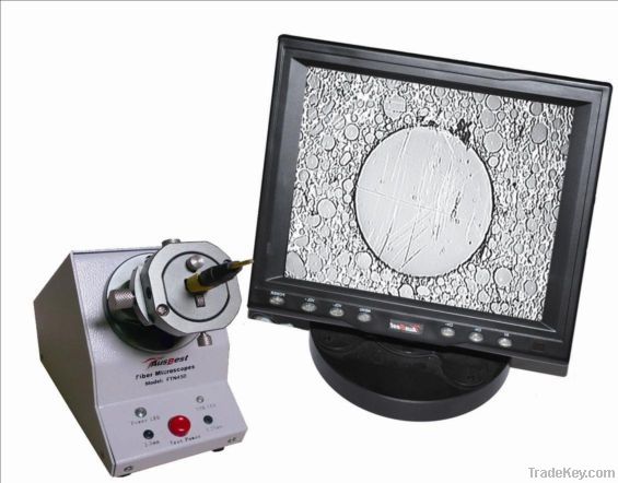 Three-dimensional fiber microscope