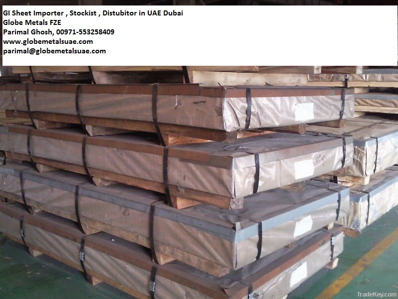 HR CR GI PPGI Aluminium Coil sheet in UAE Dubai Steel Supplier