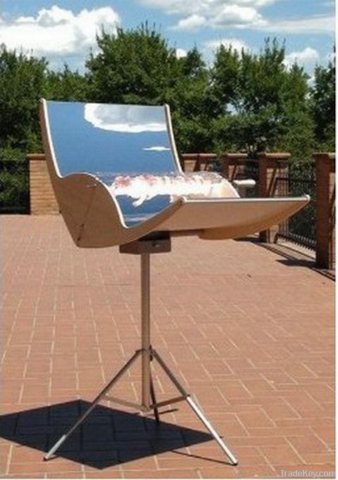 Solar barbecue furnace