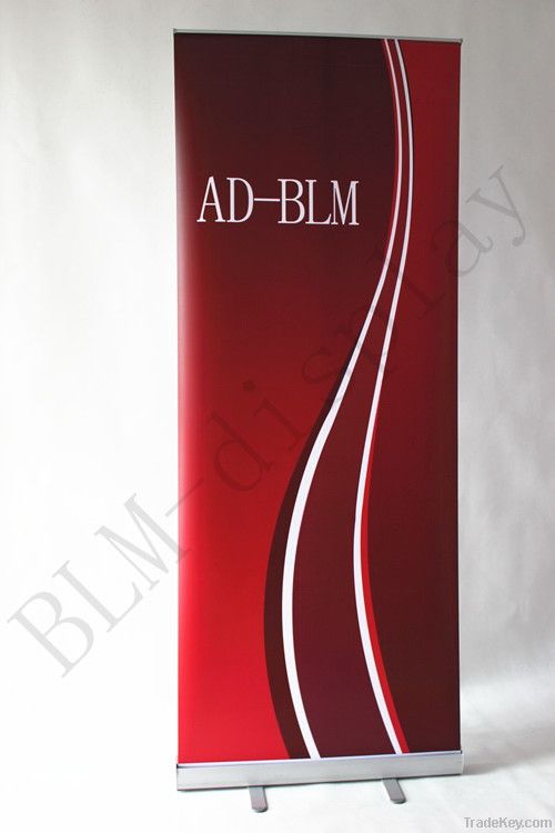 roll up banner stand, display stand