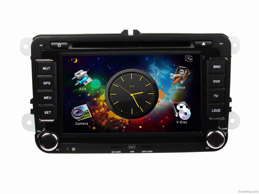 7 inch 2 din HD Touch Screen Car DVD For VW Passat/ Seat /Skoda/Golf