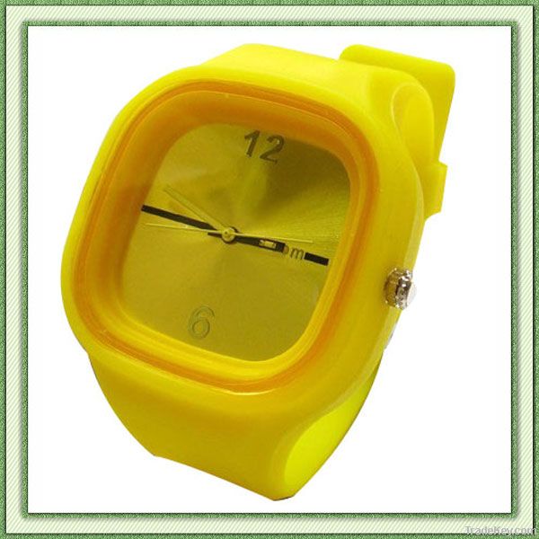 Silicone ion sports digital watch