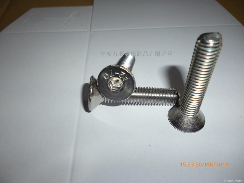 Socket Flat Machine Screw