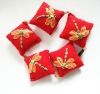 Aroma pillows embroidery with ribbon