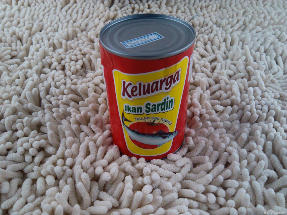 Asia Taste Tomato Sauce Fish Sardines in factory price