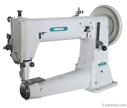 Single Needle Unison Feed/Top and Button Feed Cylinder Sewing Machine