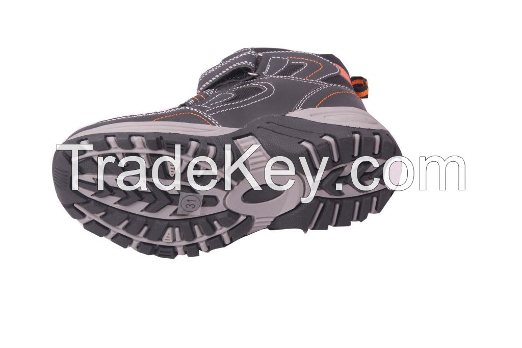 2014 fashion kids stock hiking shoes