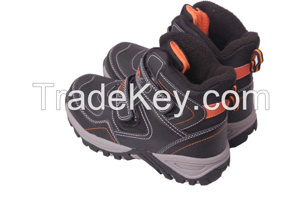 2014 fashion kids stock hiking shoes