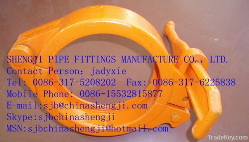 DN150 concrete pump snap casting clamp coupling