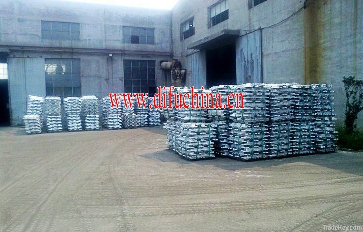 Primary aluminum ingots 99.7