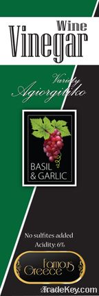 VINEGAR BASIL &amp; GARLIC