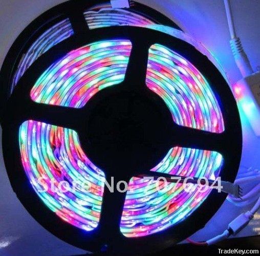 3528 RGB SMD 5M 300 LED Strip Waterproof +24 Key IR Remote