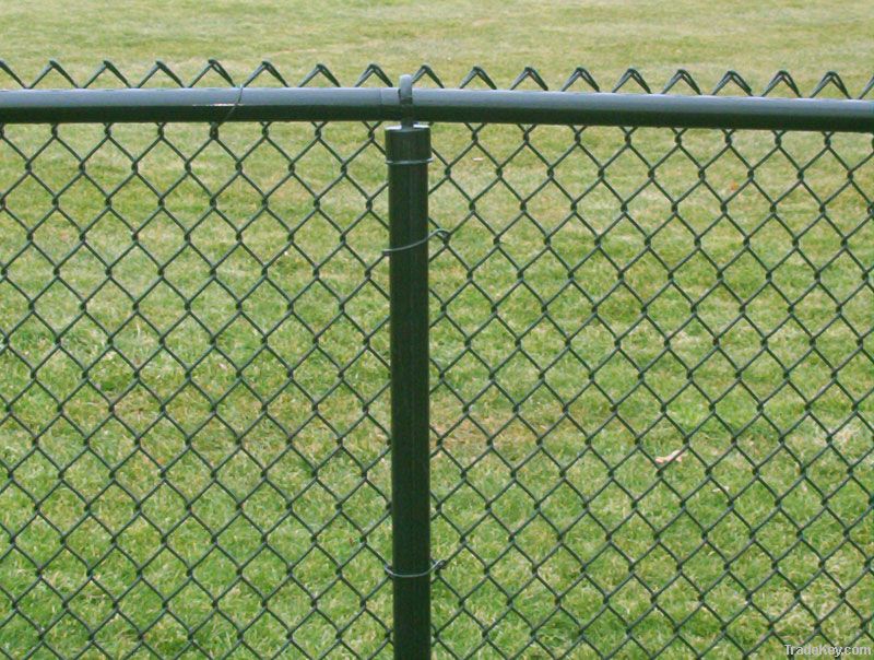 pvc coated chain link fence