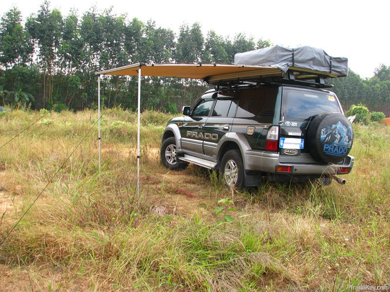 Car roof awning