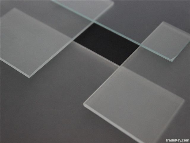 Acid Etched Glass