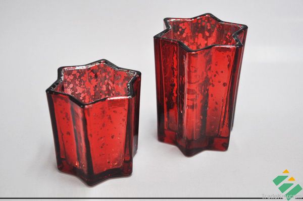 Glass Candle Holder