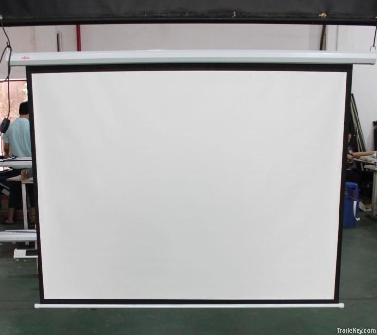 Motorized Projection Screens with remote control